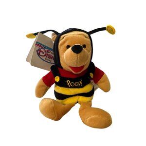 Disney Winnie The Pooh Plush Bumblebee Costume 9" Stuffed Animal Toy Collectible